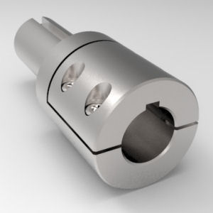 Step-Up Shaft Adapters With Keyways