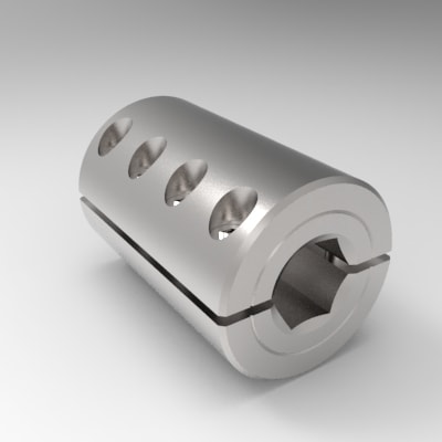 316 Stainless Steel Hex Bore Clamp Couplings