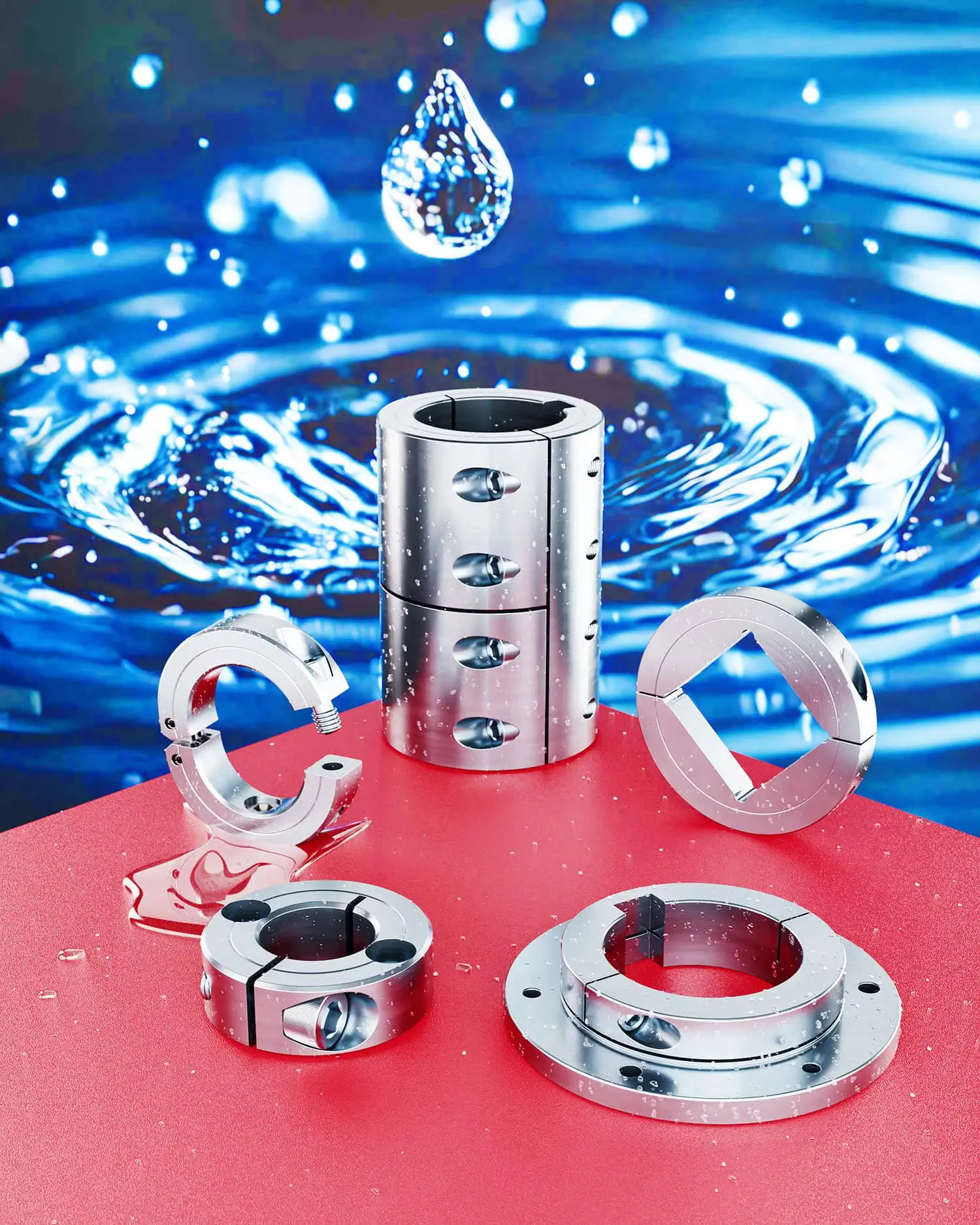 Stainless Steel Collars and Couplings