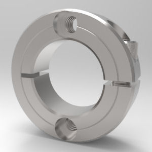 Metric One-Piece Split Face Mounting Shaft Collars