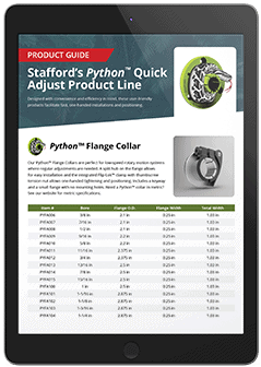 Stafford’s Python Quick Adjust Product Line